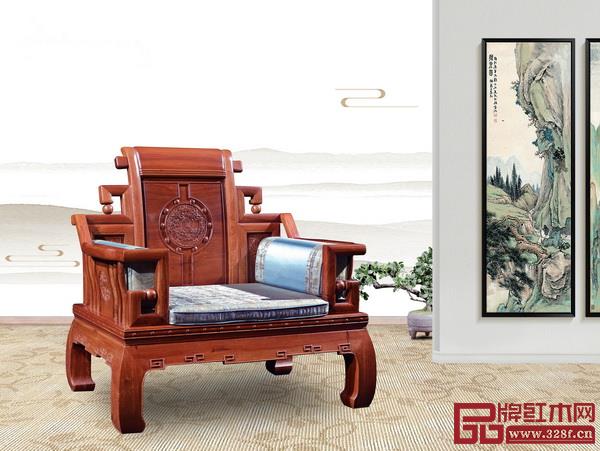 新明红木《新风明韵沙发》 新明红木《新风明韵沙发》