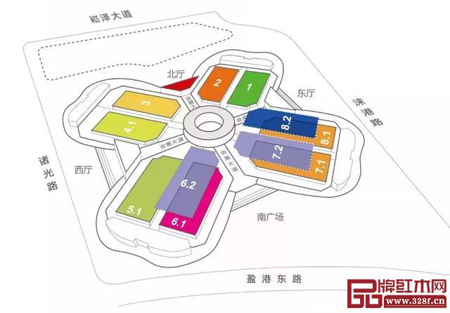 第42届中国(上海)国际家具博览会引导图
