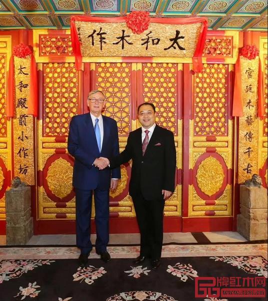 9月27日，斯洛文尼亚共和国前总统，联合国前助理秘书长达尼洛·图尔克及夫人专程访问参观太和木作北京总部