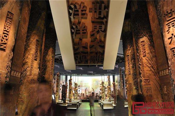 中国木雕博物馆内景