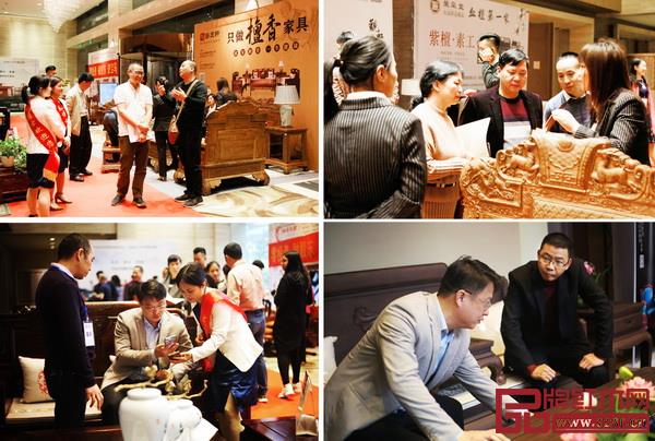 “2019匠心最美红木新品品鉴会”现场