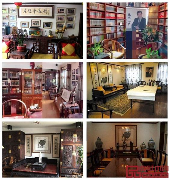 赵忠祥老师是红木家具发烧友，资深收藏家与鉴赏家，在他的私人会所里收藏着不少珍贵的红木家具