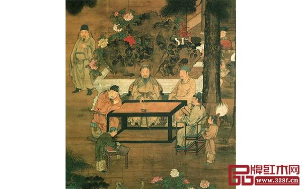 十八学士图与宋代文人雅致生活模式—琴、棋、书、画 、诗、酒、花、茶