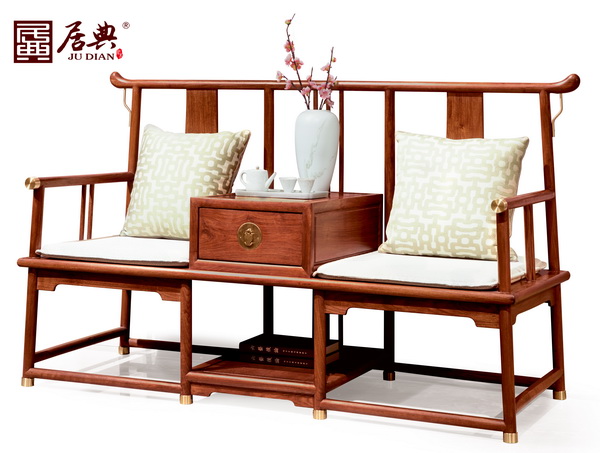 江门市居典红木家具有限公司   《圆融休闲椅》