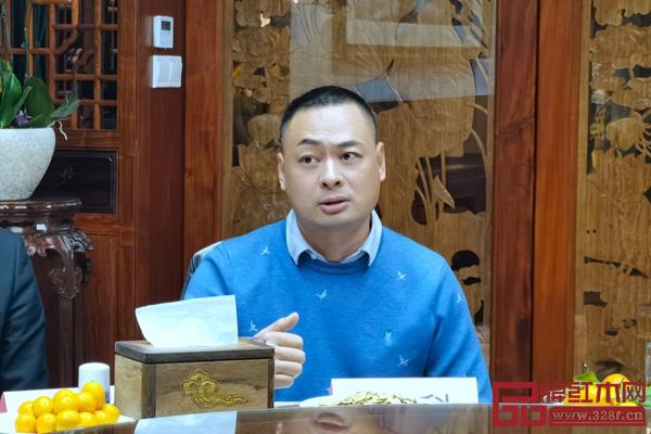 褔臻红木总经理杜科发言 褔臻红木总经理杜科发言