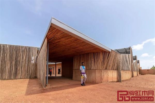 布基纳法索技术学院（图片来源：Kéré Architecture）