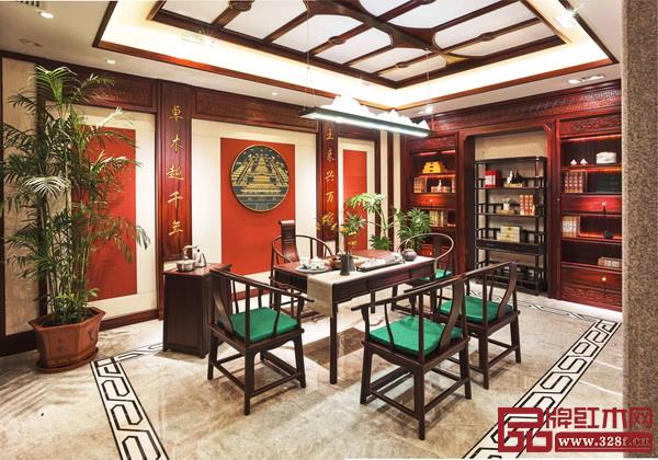 卓木王-中式茶室空间