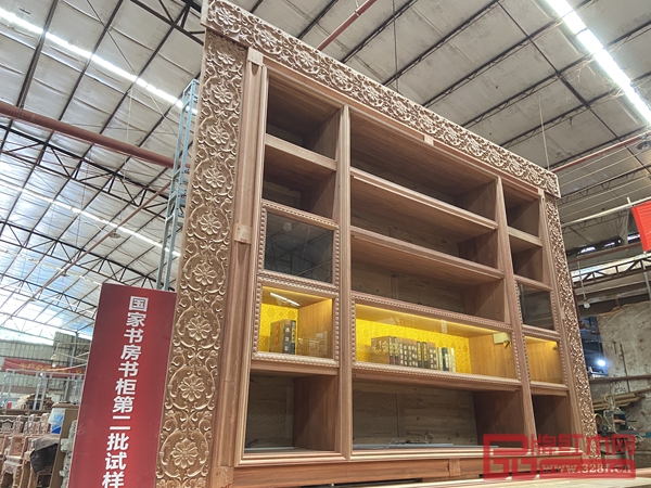 中國國家版本館中央總館-木作項目半成品架箱柜
