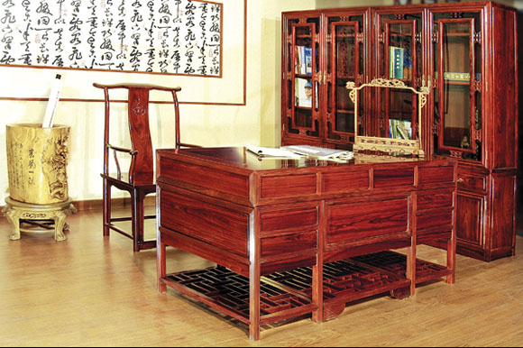 酸枝书桌(明智)
