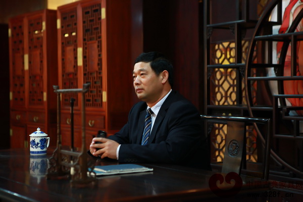 东阳红木家具市场总经理刘春林