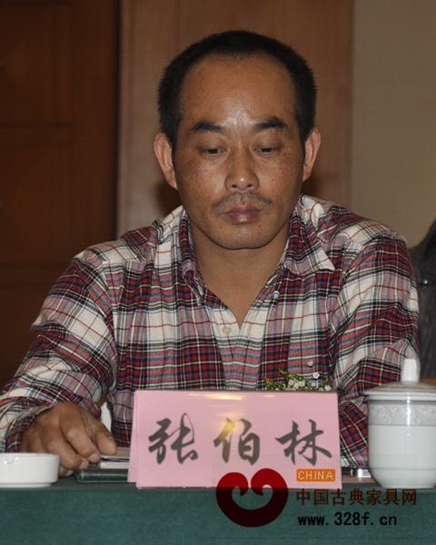 昆明林达宏红木董事长张伯林