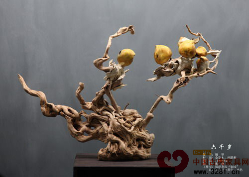 根雕师姚坚：拔根而立雕琢而成