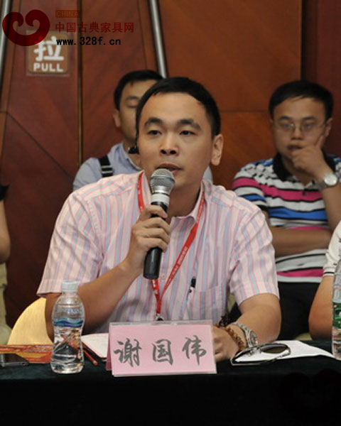 深圳深发红木家具总经理谢国伟：网络推广需内外兼修