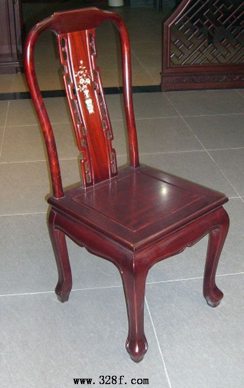 红檀法式餐椅(红古轩)