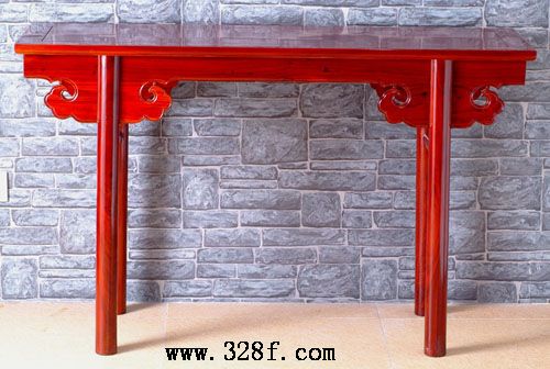 133红檀平头案(红古轩)