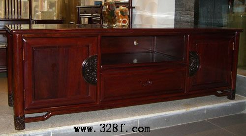 180红檀云龙地柜(红古轩)