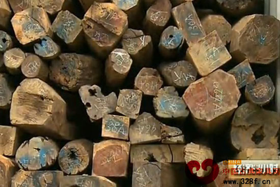 越南老挝红木资源紧缺 农户拆房卖老木（视频）