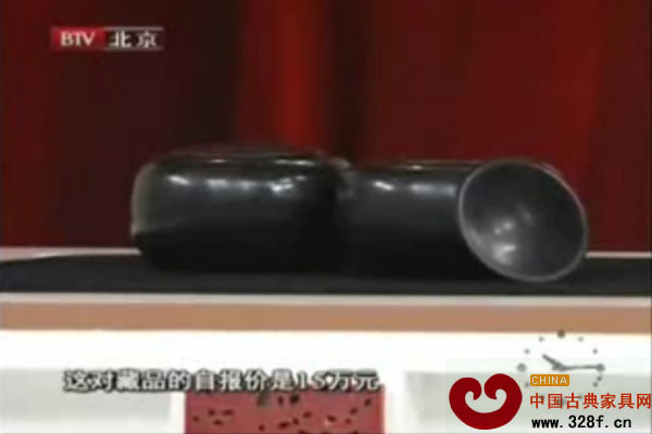 天下收藏之清乾隆紫檀围棋罐（视频）