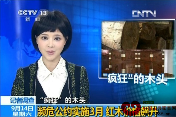 “疯狂”的木头：濒危公约实施3月 红木价格飙升（视频）