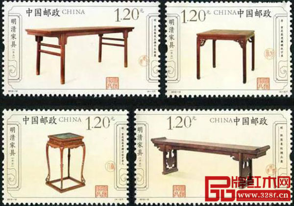 邮票中的古典家具