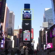 红木家具刷屏美国纽约时代广场，中山红博会3月巨幕上映