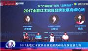 2017全联红木家具品牌发展高峰论坛探发展之路