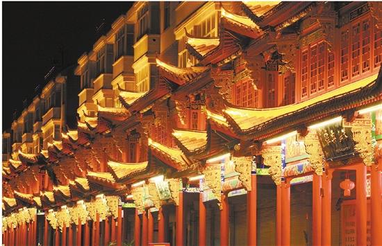 颜值上新，红木文化长廊亮相花园村