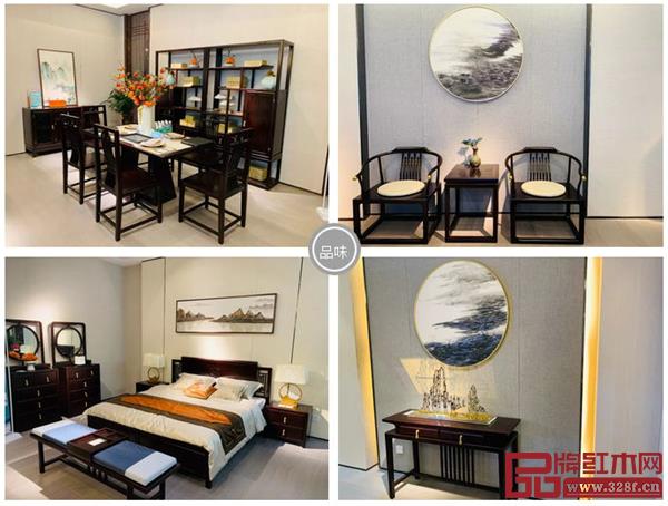 东莞名家具展期间，【卓阅】展位空间设计广受好评