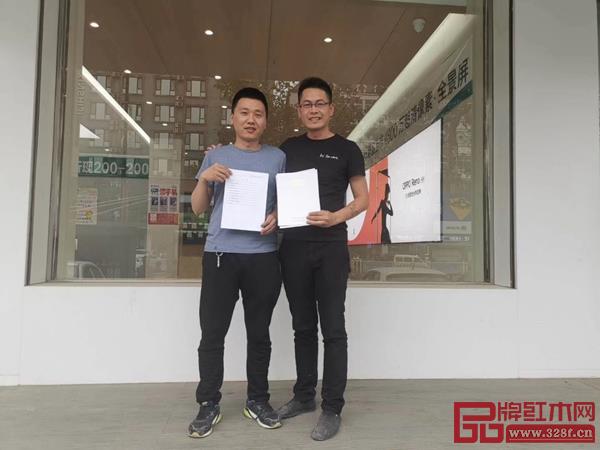 战果累累，汉府家具旗下品牌“汉府·名檀”成功签约多家专卖店 
