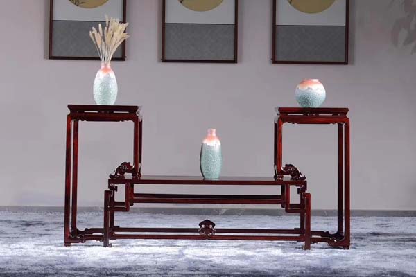 乾珑堂倾力助阵横店航空周，展现高端红木的魅力