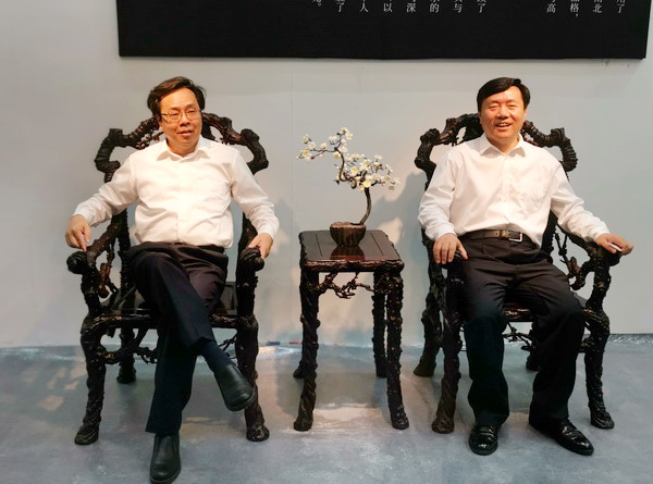 泰和园《梅兰竹菊》亮相东北亚文化艺术博览会