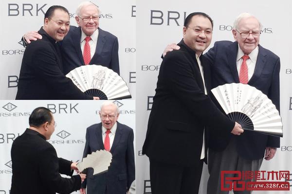 应巴菲特邀请，世界文化遗产修复专家、太和木作创始人关毅赴美国展开国际交流，在股东大会期间，巴菲特与关毅进行了有关艺术品家具投资的对话