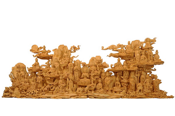 中国工艺美术大师林庆财木雕作品赏析（下）