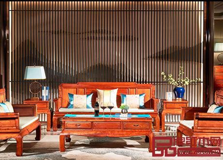 缅甸花梨沙发六件套 缅甸花梨沙发六件套