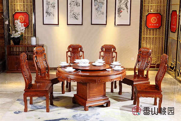 香山桃园《国色天香圆台》