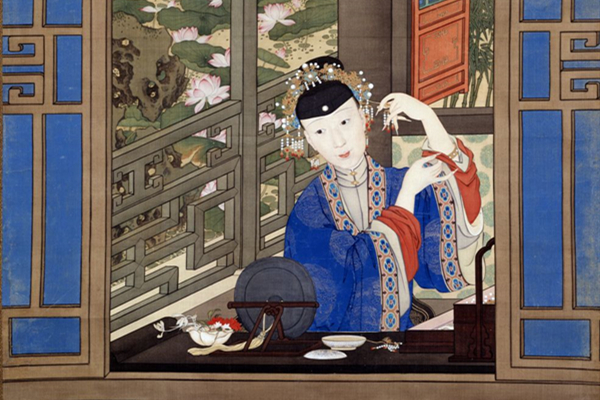 春风过柳，且去镜前懒梳妆