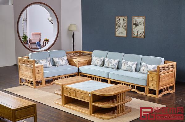 致远家具《雅致8A12转角沙发》 致远家具《雅致8A12转角沙发》