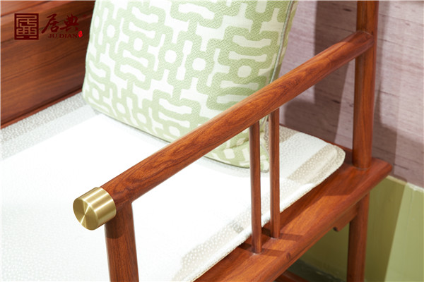 江门市居典红木家具有限公司   《圆融休闲椅》