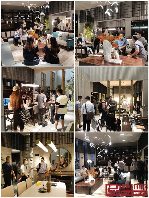 “拾贰空间”展馆内人气火爆