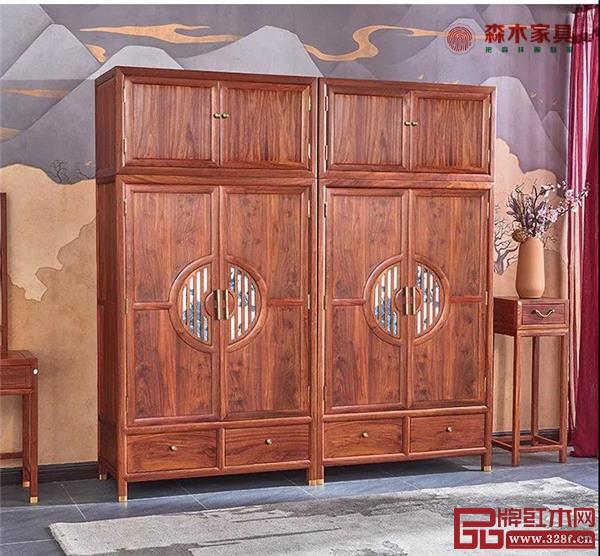森木家具厚德顶箱衣柜 森木家具厚德顶箱衣柜