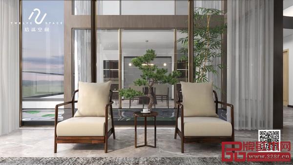 “拾贰空间”新中式美学家居生活空间