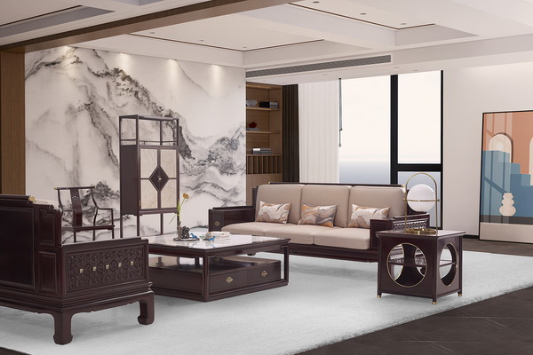 城市客厅，中式静谧与都市繁华的一墙之隔