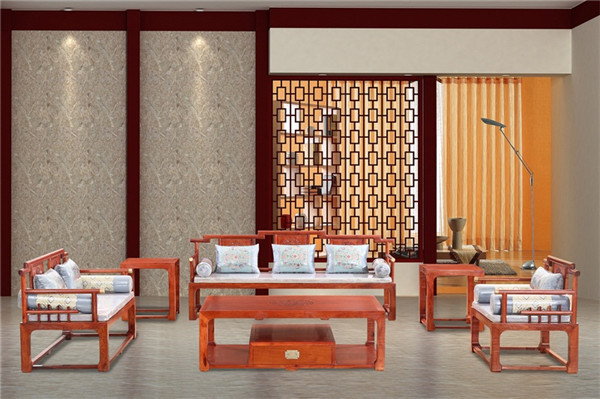 家宝红木拍了拍你，让爱回到客厅