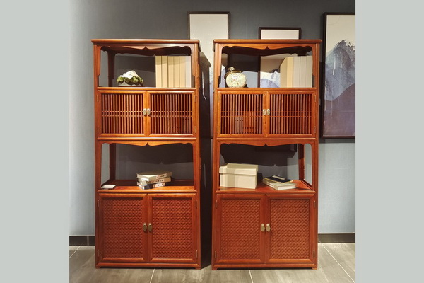 腾讯家居红木好物100——雅宋红木《宋氏书柜》