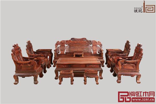 波记家具:元宝沙发11件套 波记家具:元宝沙发11件套