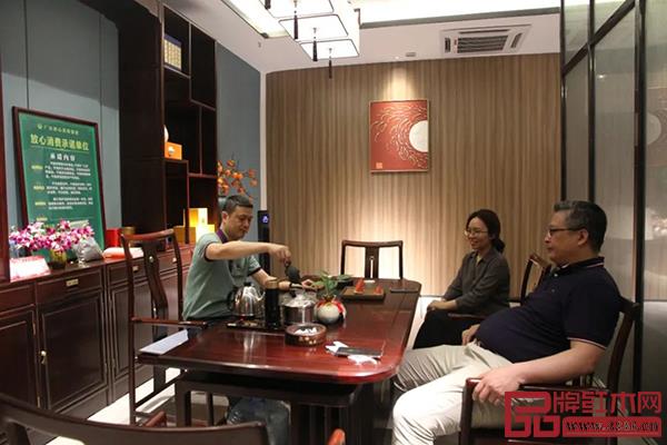 林志洪会长到访匠峰家具