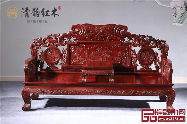 清韵红木