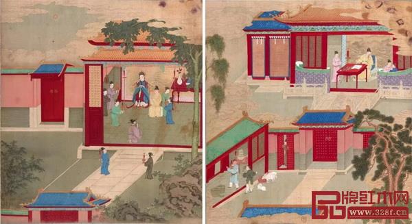 张居正《帝鉴图说》·灯架 张居正《帝鉴图说》·灯架