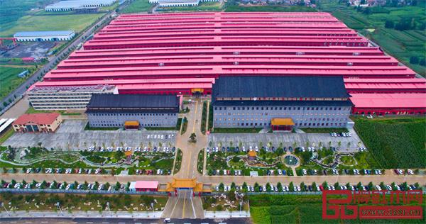 山东巧夺天工家具有限公司鸟瞰图 山东巧夺天工家具有限公司鸟瞰图