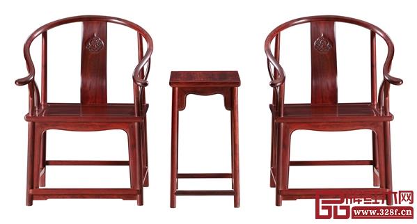 波记家具伍建波大师作品《小叶紫檀素板圈椅》 波记家具伍建波大师作品《小叶紫檀素板圈椅》